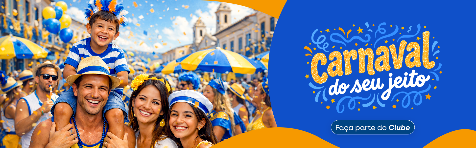Carnaval do seu jeito 